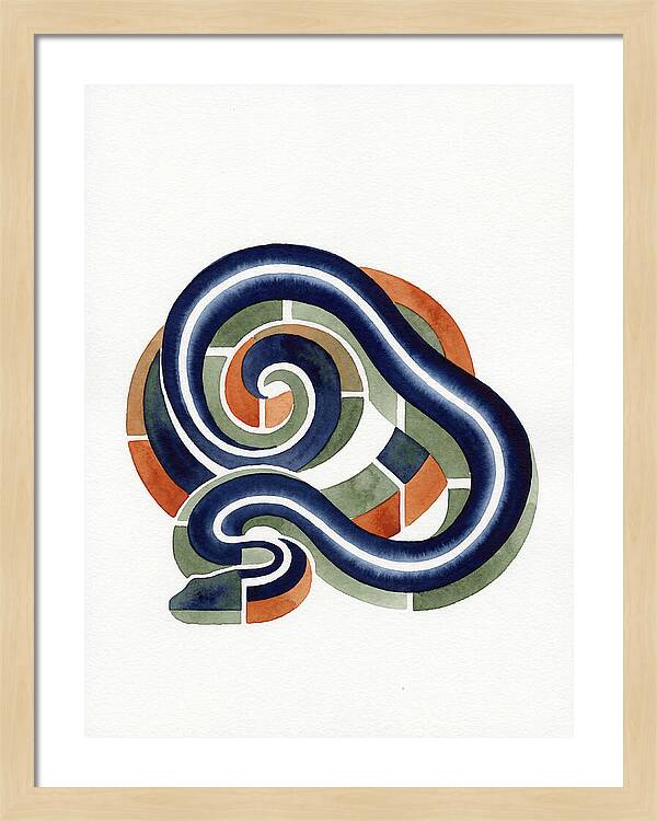Garter Snake Minimalism