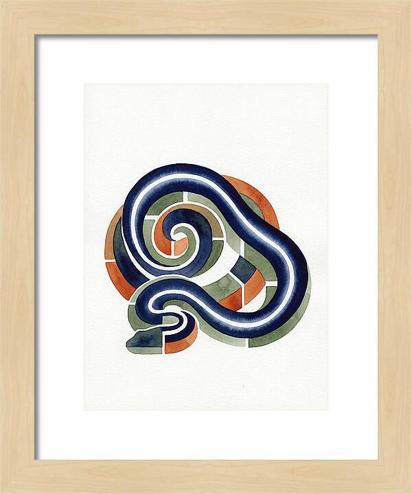 Garter Snake Minimalism