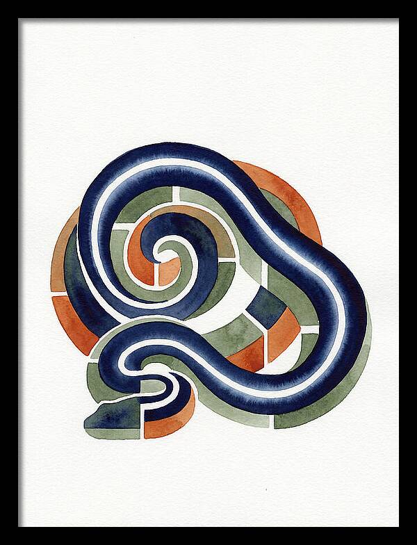Garter Snake Minimalism