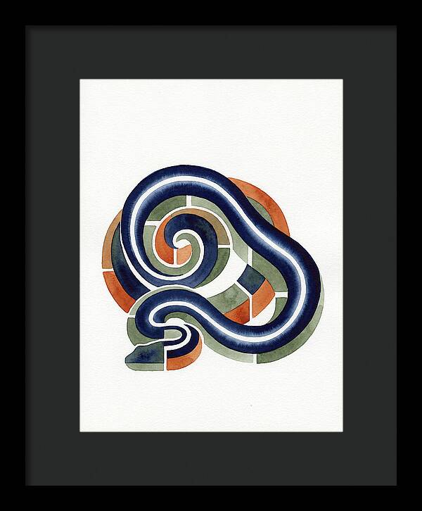 Garter Snake Minimalism