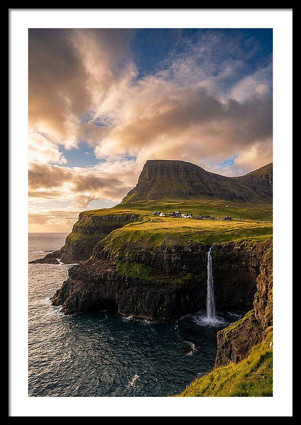 Gasadalur Village And Mulafossur Waterfall
