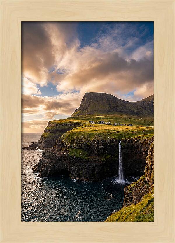 Gasadalur Village And Mulafossur Waterfall