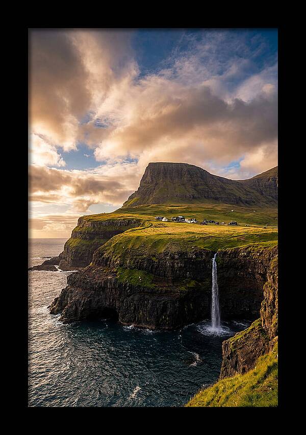 Gasadalur Village And Mulafossur Waterfall