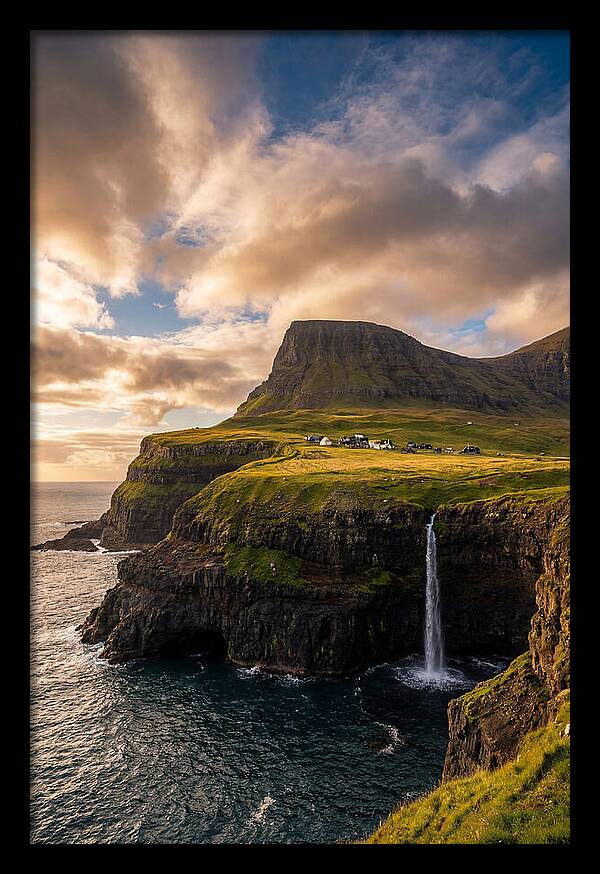 Gasadalur Village And Mulafossur Waterfall