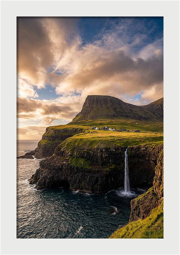 Gasadalur Village And Mulafossur Waterfall