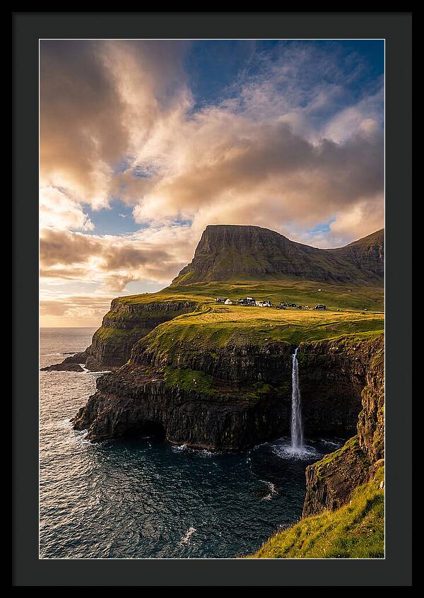 Gasadalur Village And Mulafossur Waterfall