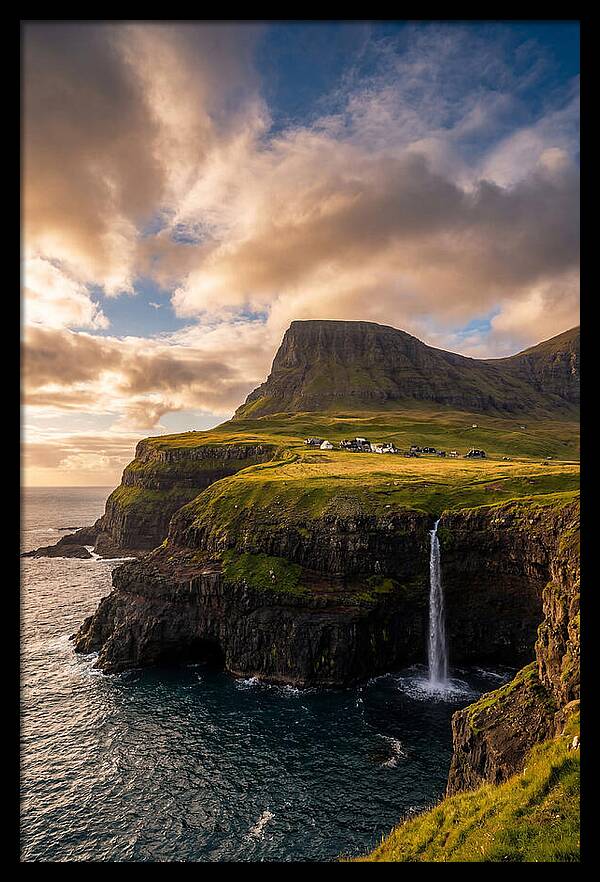 Gasadalur Village And Mulafossur Waterfall