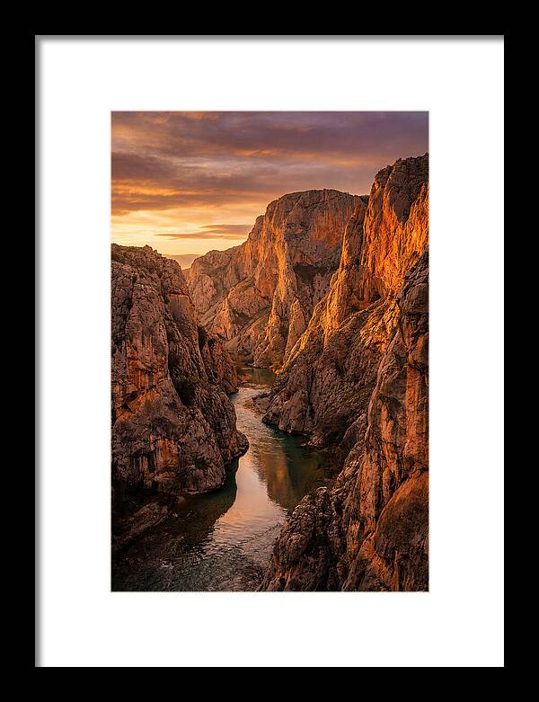 Gates Of The Mountains At Sunset