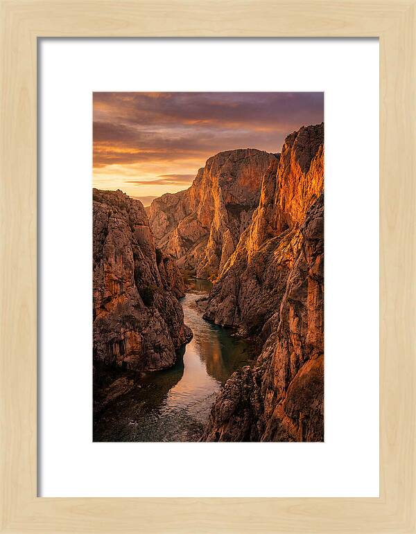 Gates Of The Mountains At Sunset