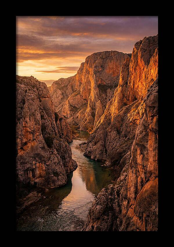 Gates Of The Mountains At Sunset