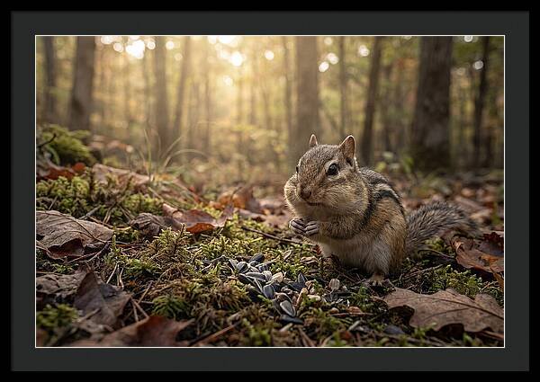 Gathering Seeds In Autumn