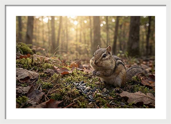 Gathering Seeds In Autumn