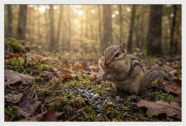 Gathering Seeds In Autumn
