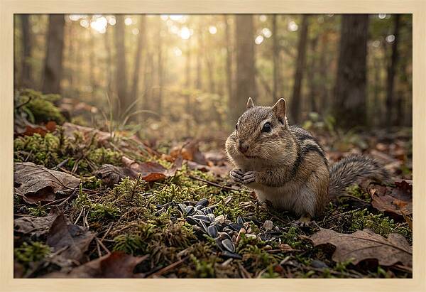 Gathering Seeds In Autumn