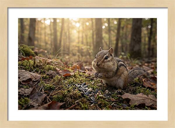 Gathering Seeds In Autumn