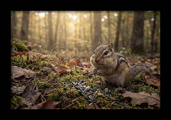 Gathering Seeds In Autumn