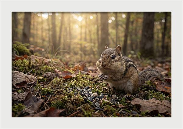 Gathering Seeds In Autumn