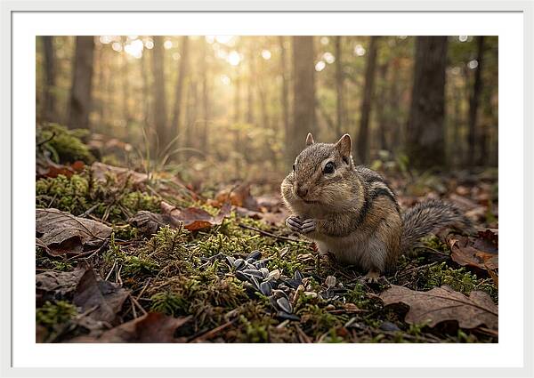 Gathering Seeds In Autumn