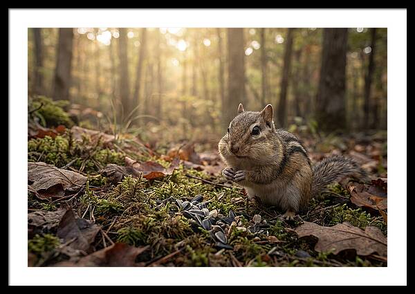 Gathering Seeds In Autumn