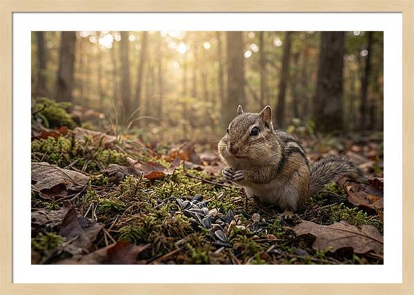 Gathering Seeds In Autumn