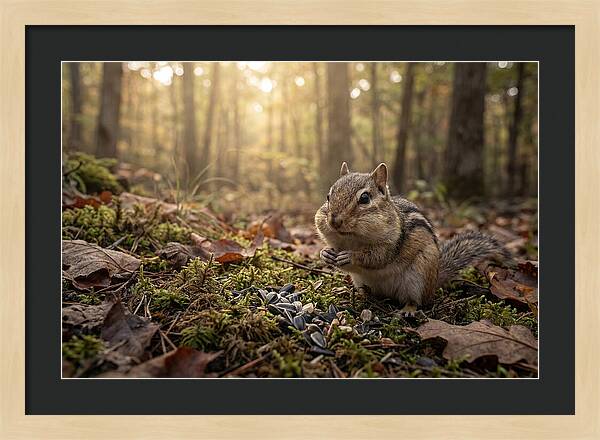 Gathering Seeds In Autumn