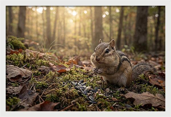 Gathering Seeds In Autumn