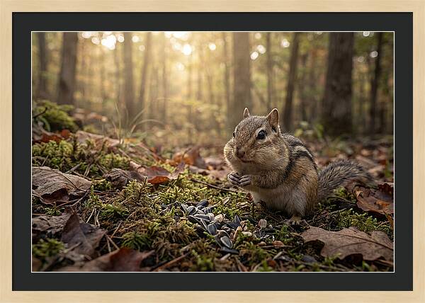 Gathering Seeds In Autumn
