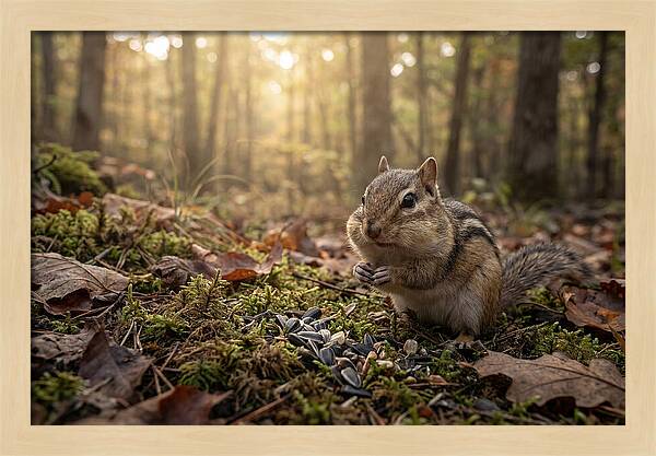 Gathering Seeds In Autumn