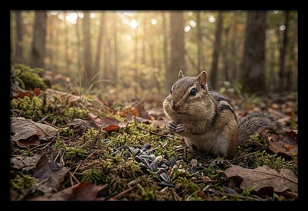 Gathering Seeds In Autumn