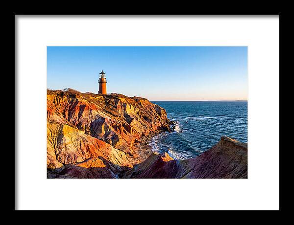 Gay Head Light At Sunset