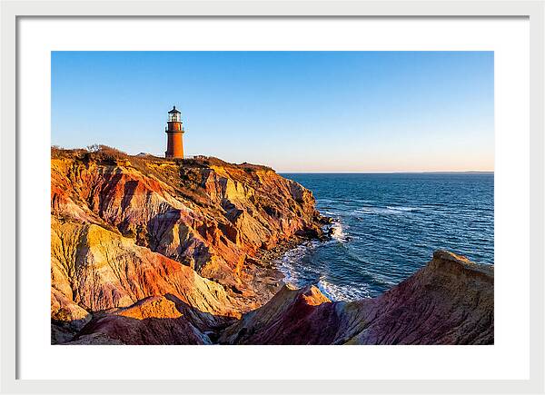 Gay Head Light At Sunset