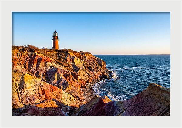 Gay Head Light At Sunset