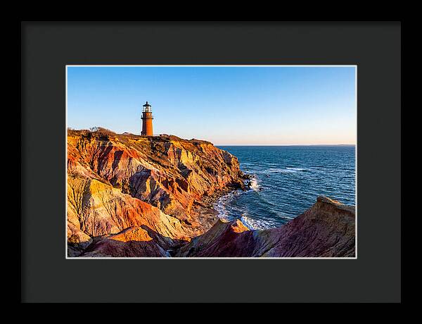 Gay Head Light At Sunset