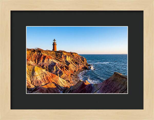 Gay Head Light At Sunset