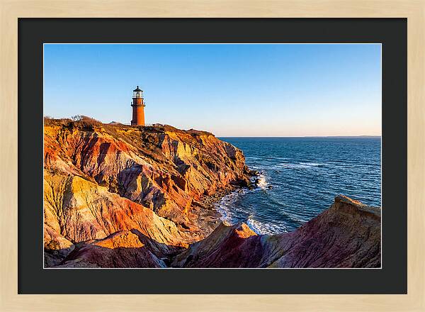 Gay Head Light At Sunset