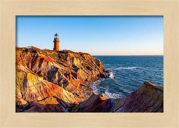 Gay Head Light At Sunset