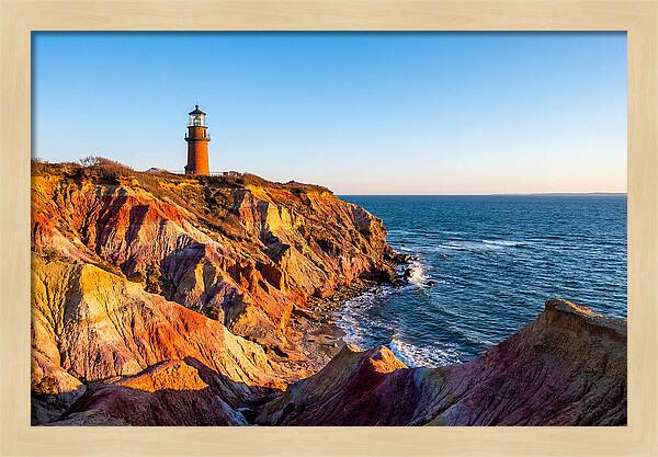 Gay Head Light At Sunset