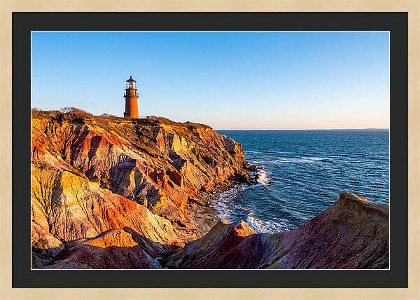 Gay Head Light At Sunset