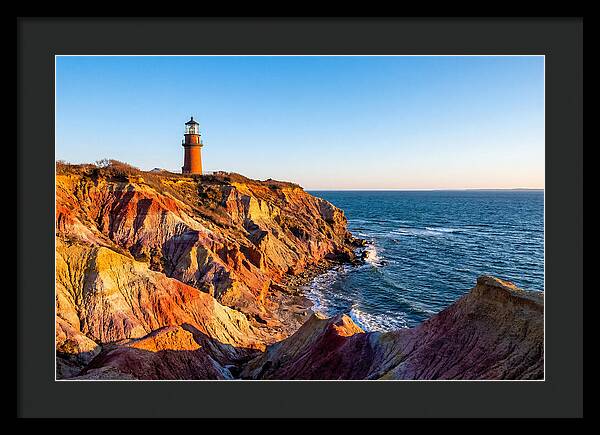 Gay Head Light At Sunset