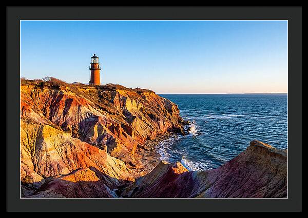 Gay Head Light At Sunset