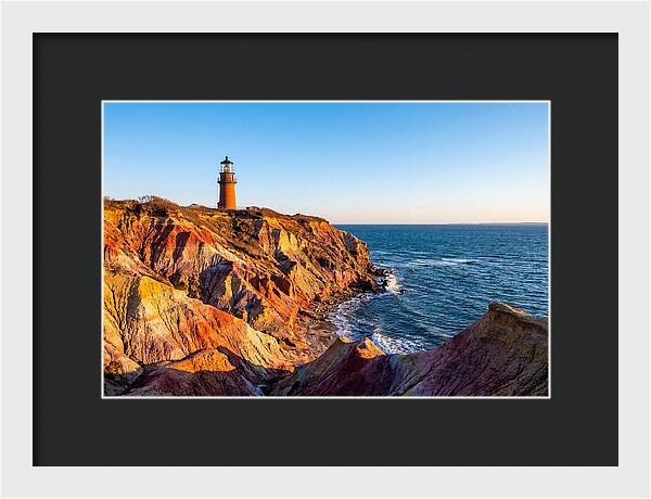 Gay Head Light At Sunset