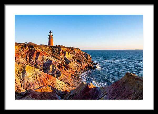 Gay Head Light At Sunset