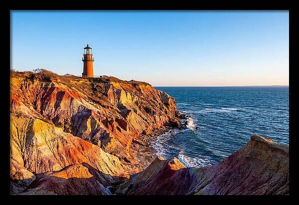 Gay Head Light At Sunset