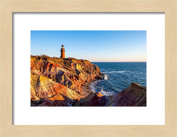 Gay Head Light At Sunset