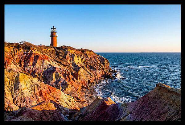 Gay Head Light At Sunset