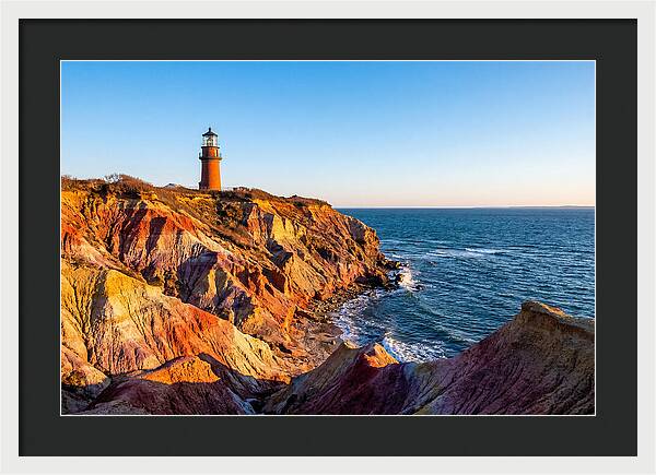 Gay Head Light At Sunset