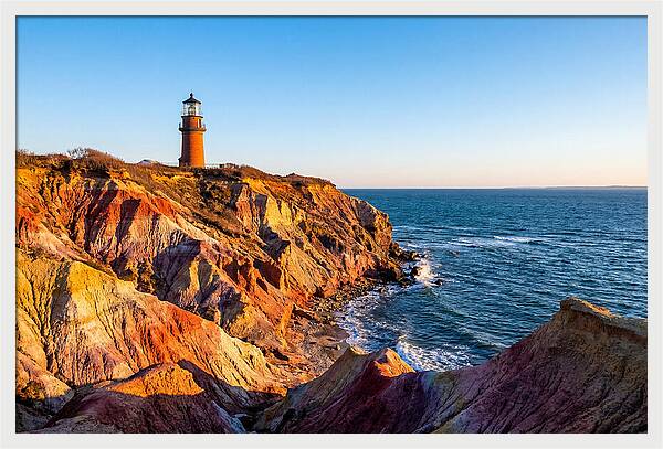 Gay Head Light At Sunset