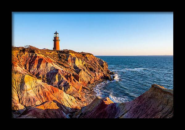 Gay Head Light At Sunset