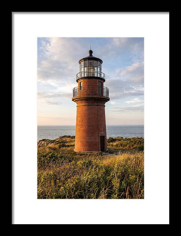 Gay Head Lighthouse At Sunset