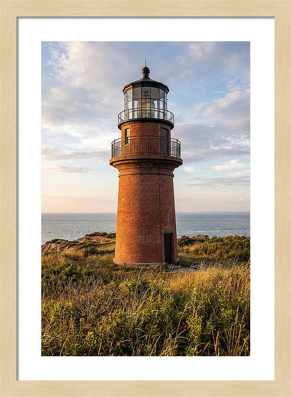 Gay Head Lighthouse At Sunset